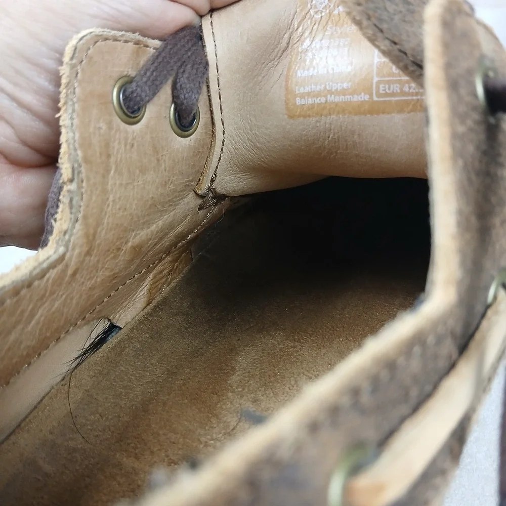 Ariat Gleeson 9.5 Mens Shoes Boat Moc Brown Casual‎